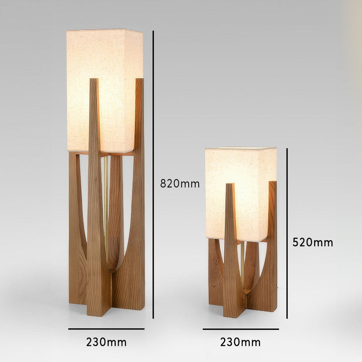 NaraLume Golvlampa i Valnöt | Minimalistisk och Mysig