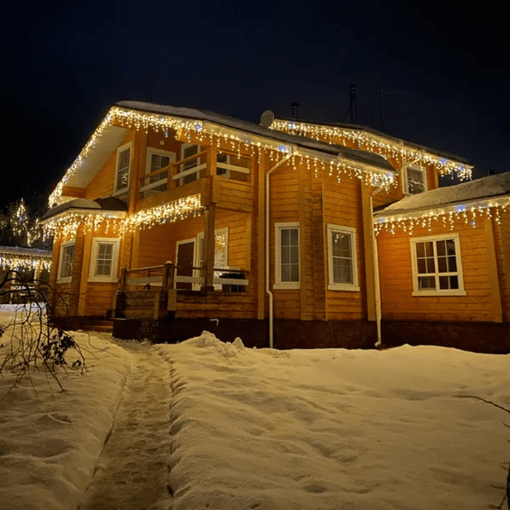 GlowCurtain ulkovalaistus (Ei mukana pistoketta)