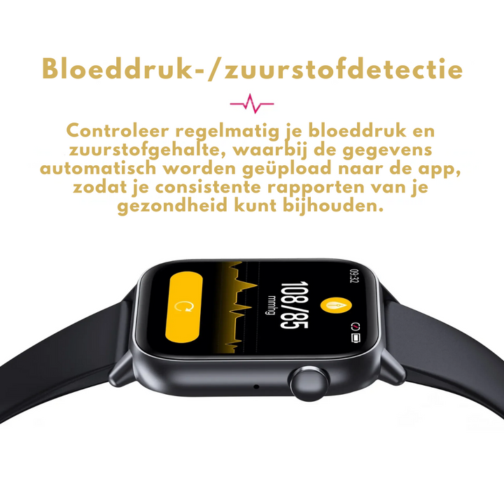 WellnessPro Smartwatch - Hälsa | Vattentät
