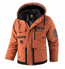 Vattentät parkas för herr | Elegant skydd