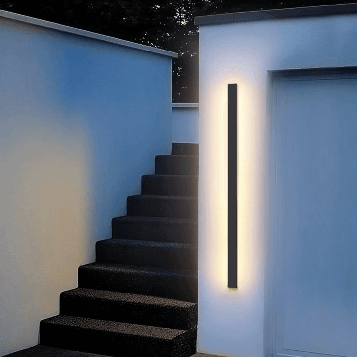 Snygg vertikal LED-vägglampa – Elegans utomhus