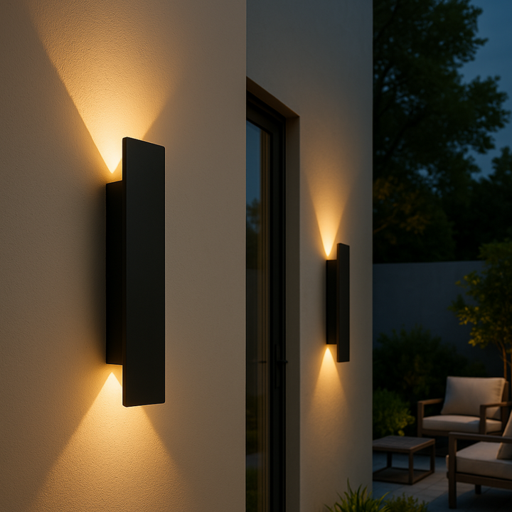 Streamline LED-vägglampa – väderbeständig