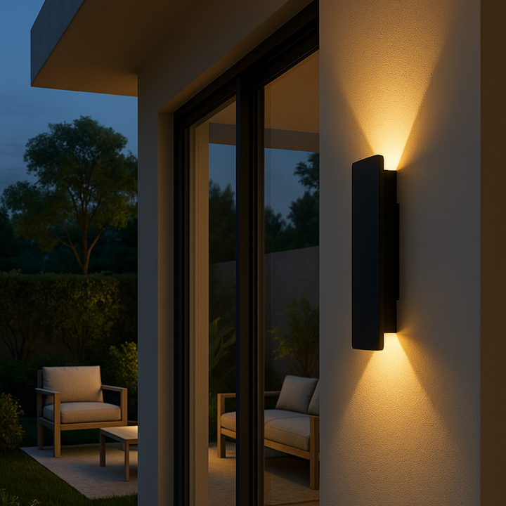 Streamline LED-vägglampa – väderbeständig