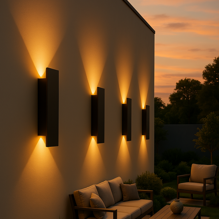 Streamline LED-vägglampa – väderbeständig