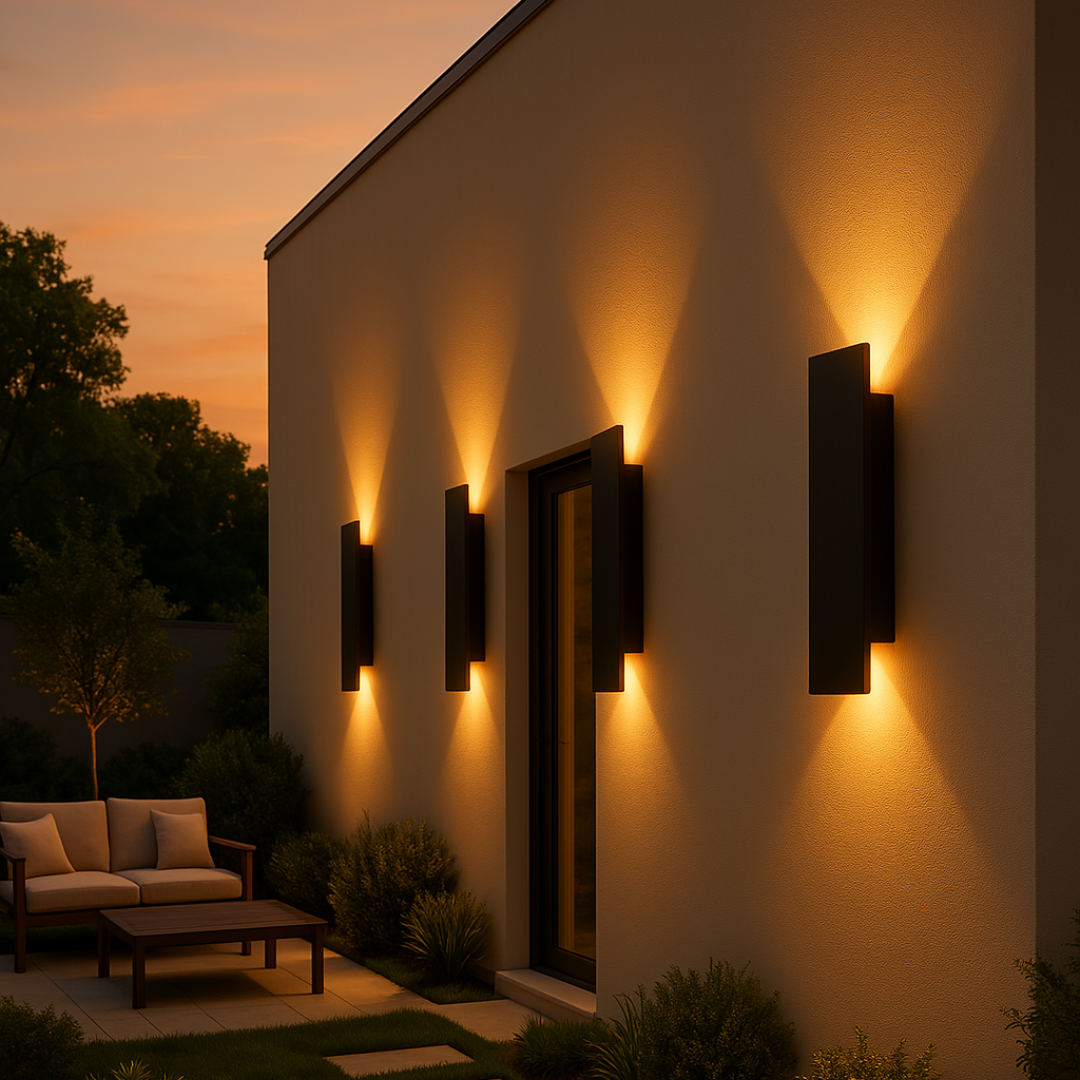 Streamline LED-vägglampa – väderbeständig