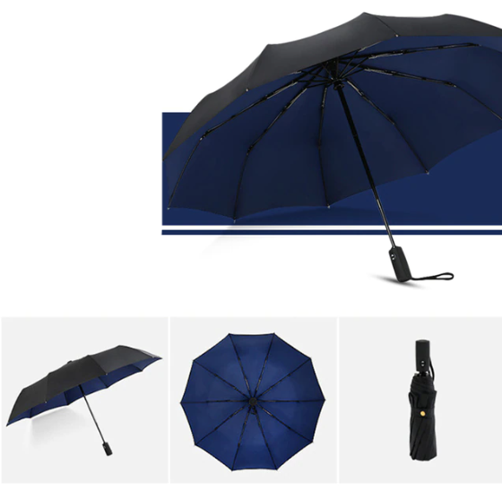 Vindtåligt Stormparaply | Skydd mot Regn och Vind