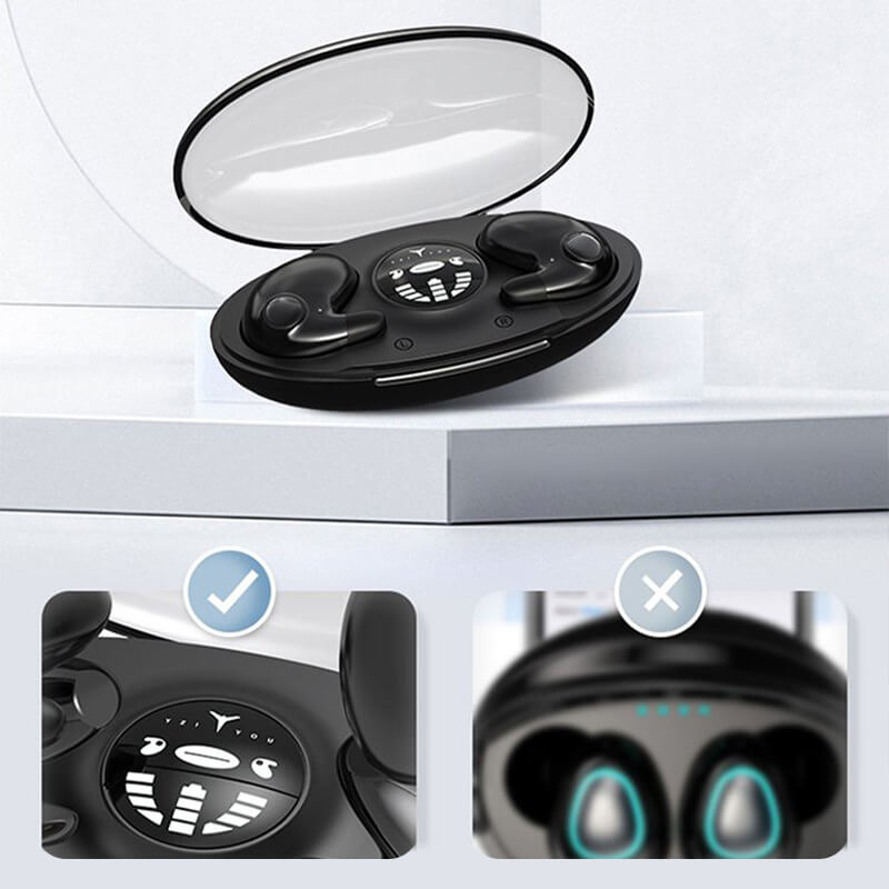 PureSound SleepPro-hörlurar | Hi-Fi-ljud och trådlösa hörlurar med Bluetooth 5.3 för brusreducering, perfekta för sömn och meditation