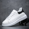 Vita sneakers för män | Tjock och bekväm sula | Tidlös design