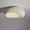 LED-taklampa i wabi-sabi-stil – dekorativ plafond med organisk form