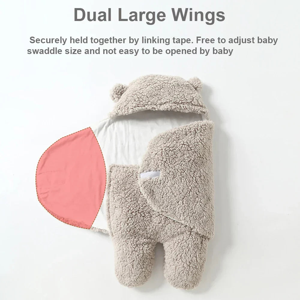 SnuggleBear Omslutande filt - Extrem komfort